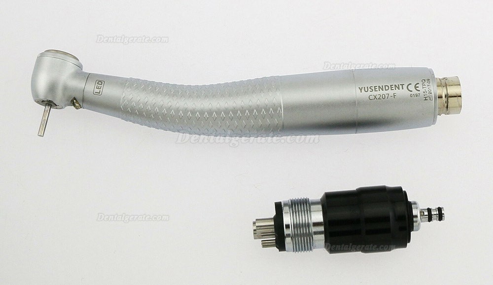 YUSENDENT 2/4 Loch E-Generator LED Hochgeschwindigkeitshandst&uuml;ck NSK Phatelus Kupplung CX207-F-PQ